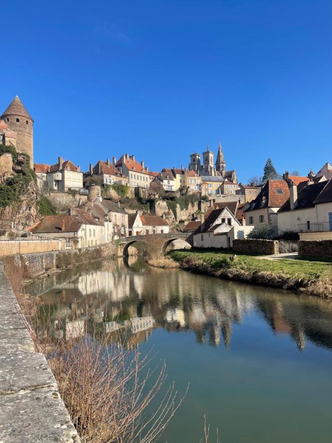 Appartement Moderne Centre Ville, 5 Personnes, 65 M2 Semur-en-Auxois Exterior foto