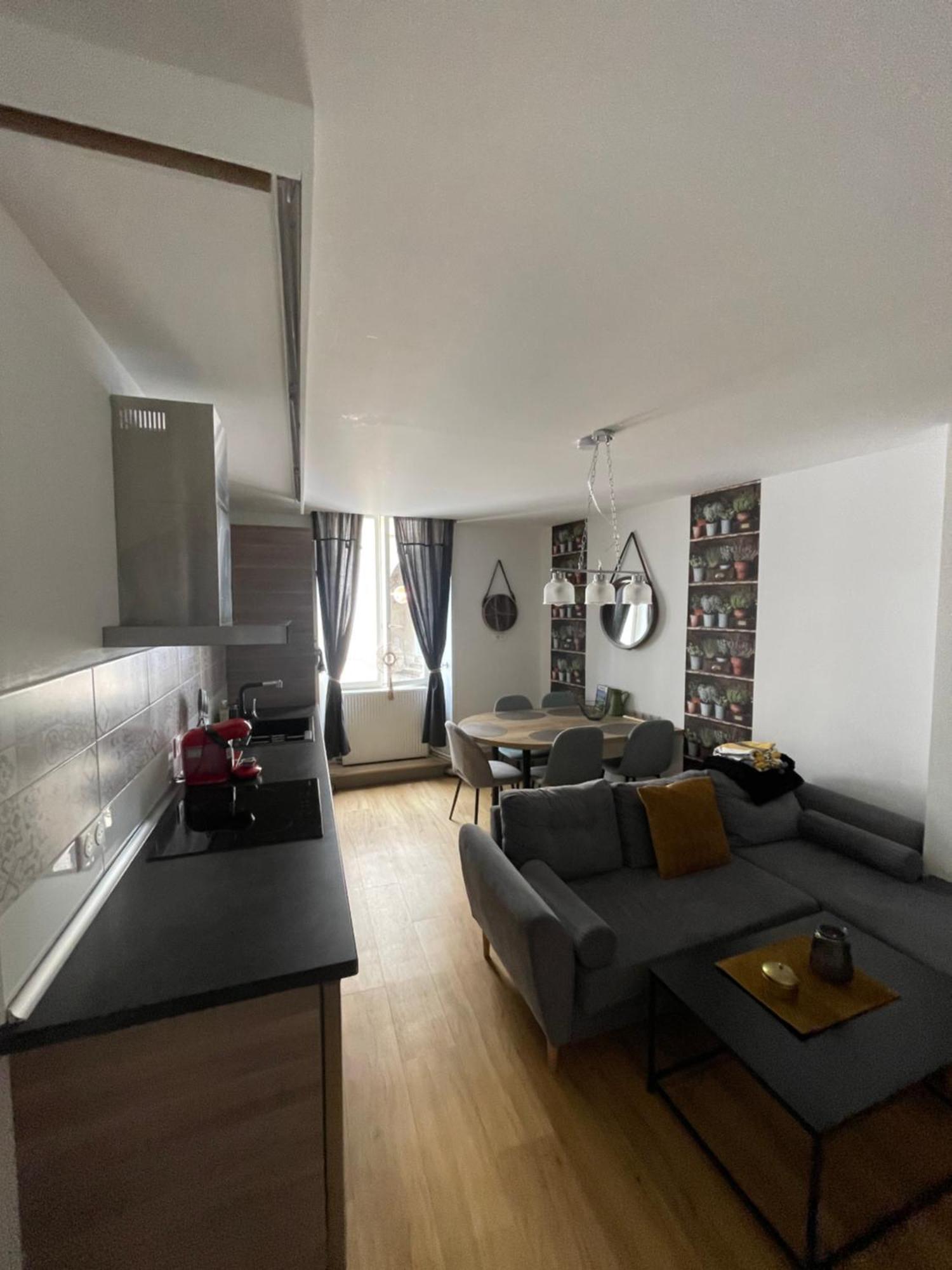 Appartement Moderne Centre Ville, 5 Personnes, 65 M2 Semur-en-Auxois Exterior foto